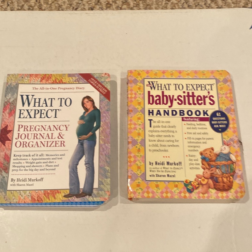 NWOT Lot of 2 Pregnancy & Baby Books